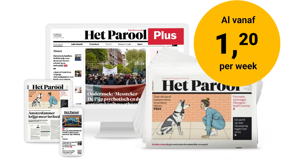 Het Parool. Al vanaf € 1,20 per week