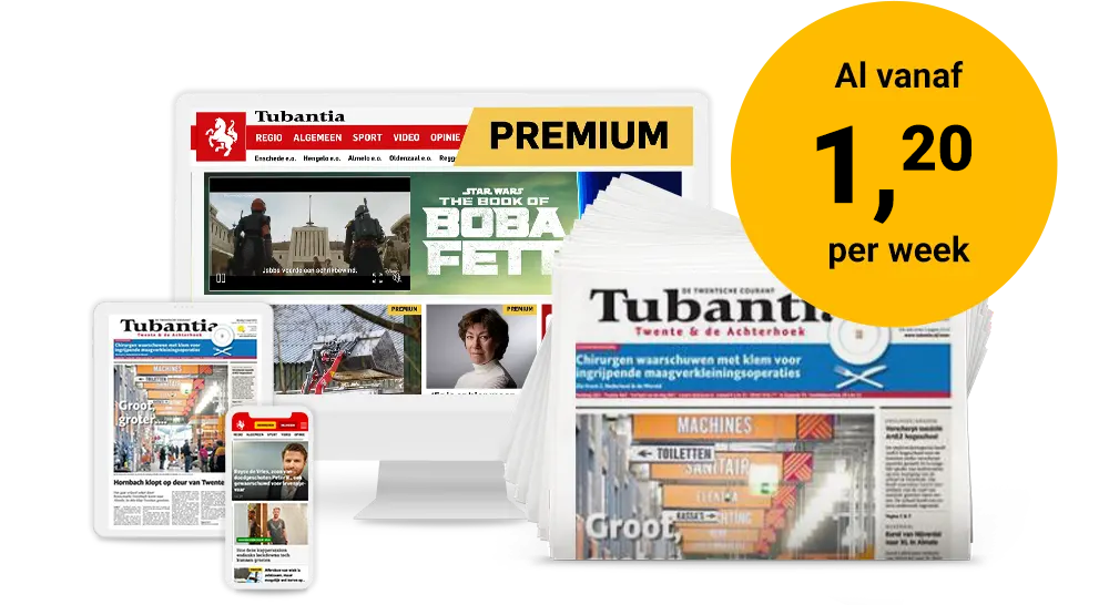 Tubantia. Al vanaf € 1,20 per week