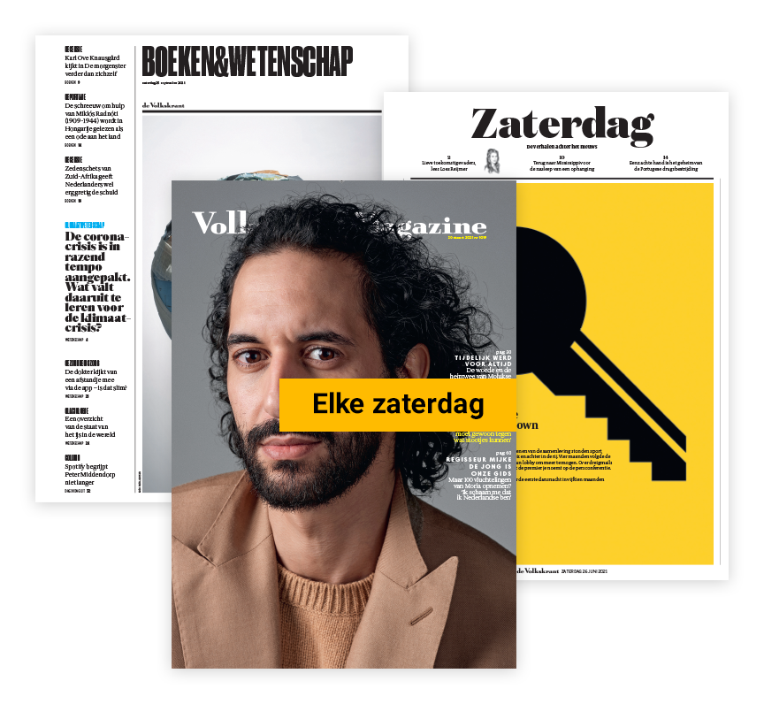 Magazine, Zaterdag en Boeken & Wetenschap